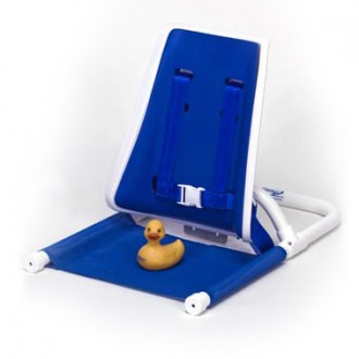 Wrap-Around Pediatric Bath Support with High Back