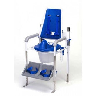 Hi-Back Positioning Commode