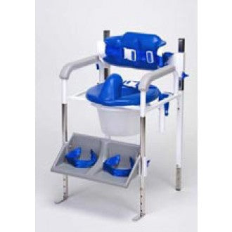 Lo-Back Positioning Commode