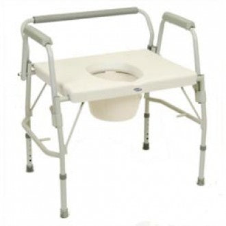Bariatric Drop-Arm Commode