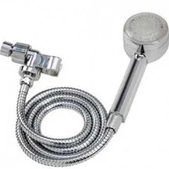 Close-up image of HealthSmart LumaTemp LED Shower Head
