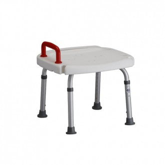 Nova Bath Bench with Red Safety Handle