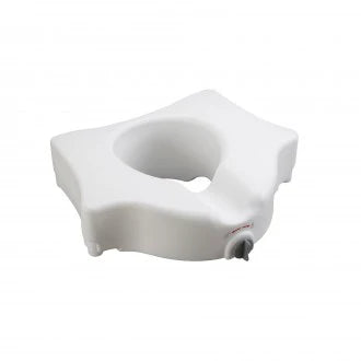 Close-up image of Drive Elevated Toilet Seat without Arms