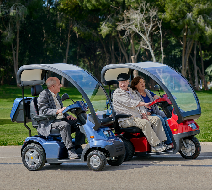 Afiscooter S4 Hard-Top Touring Scooter