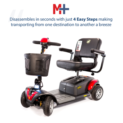 Buzzaround EX HD 4-Wheel Travel Scooter