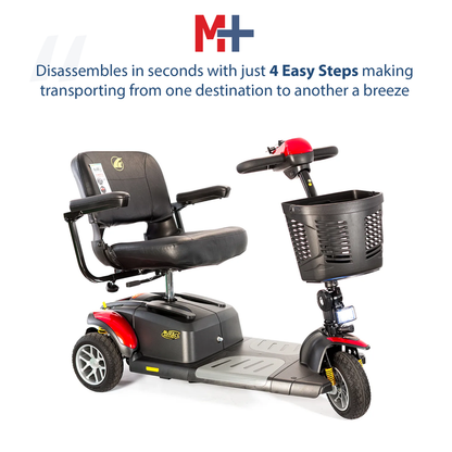 Buzzaround EX HD 3-Wheel Travel Scooter