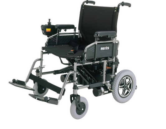 Travel-Ease Portable Folding Power Wheelchair by Merits