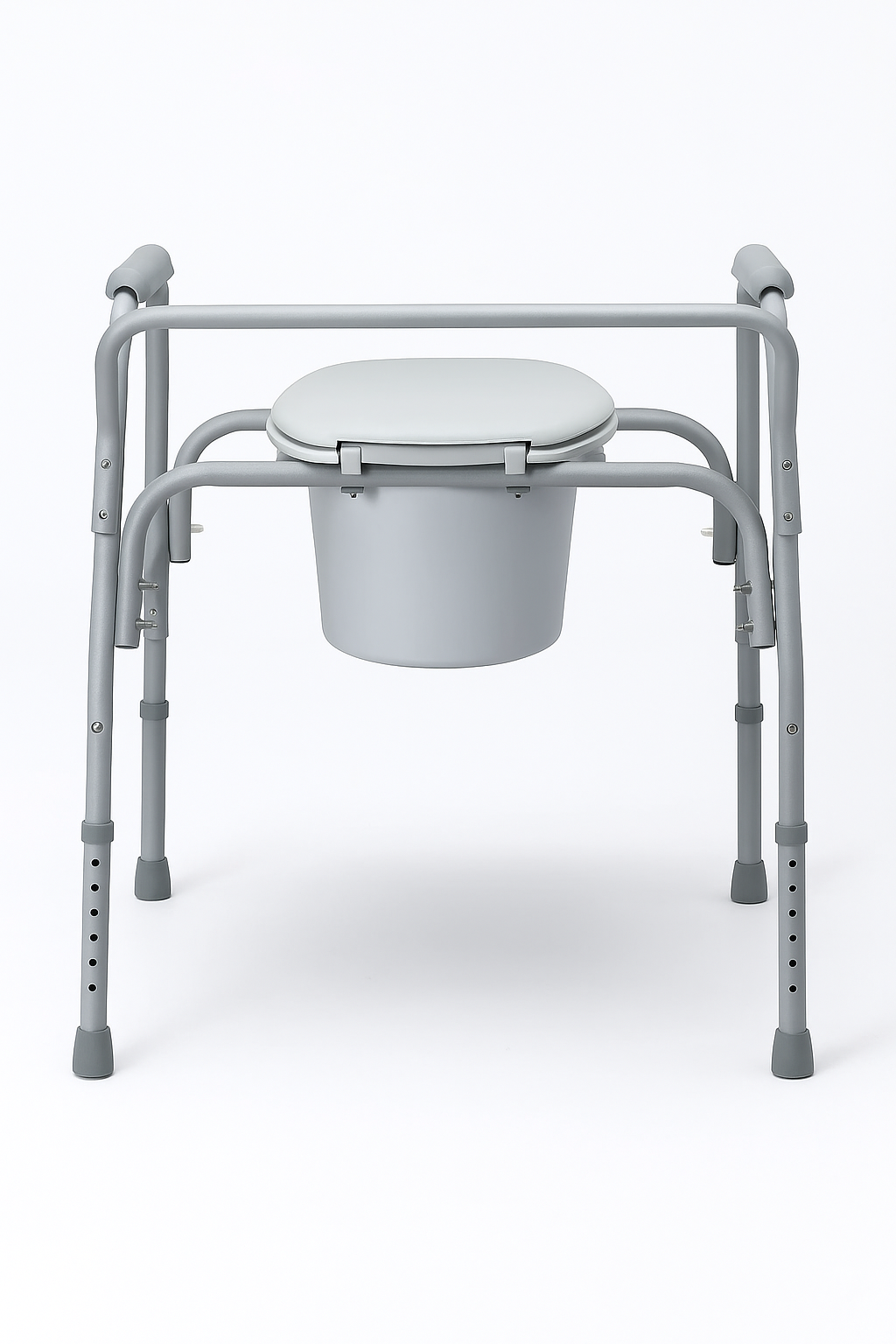 Medline Bariatric Deluxe Steel Commode