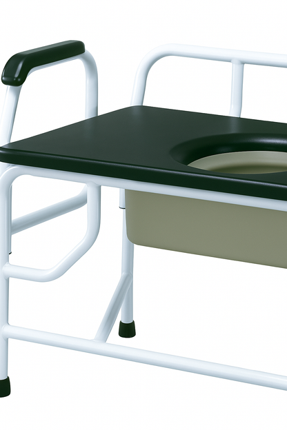 Super Heavy Duty, Extra Large Drop Arm Commode