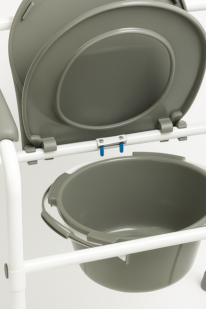 3 in 1 Steel Folding Commode