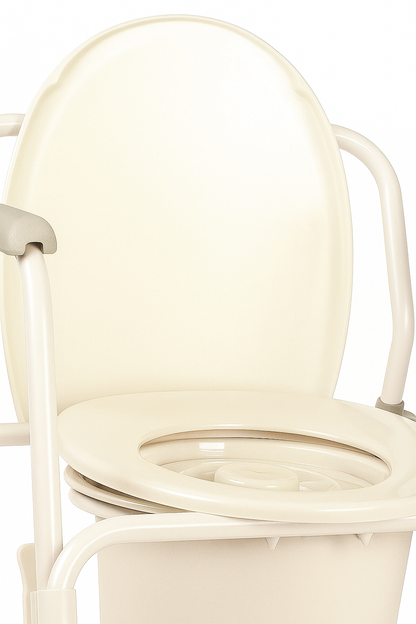 Drop Arm Commode Chair