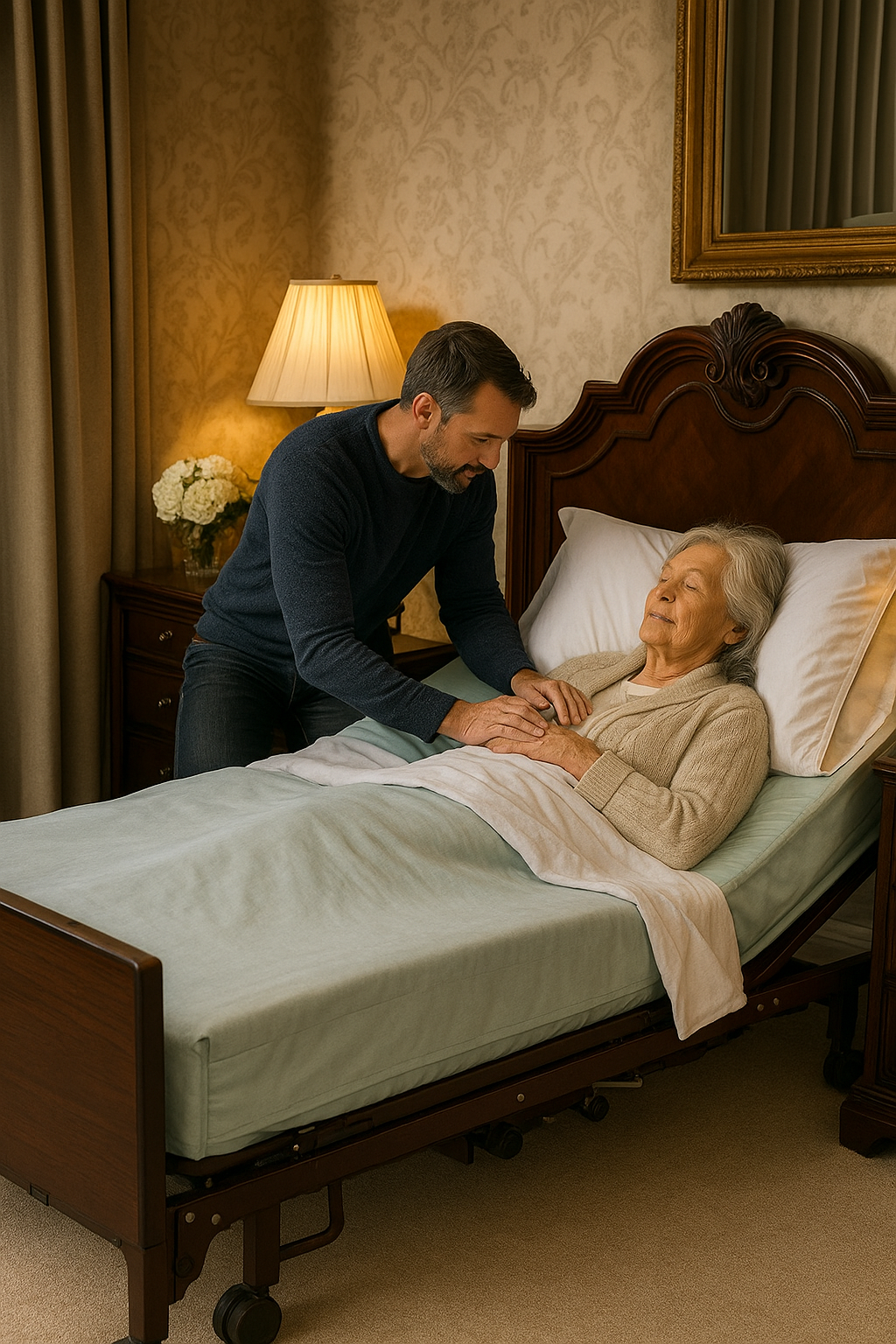 Advantage Homecare Pressure Relief Foam Mattress by Medline