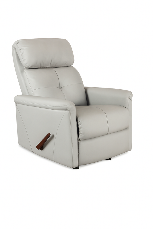 Antimicrobial Vinyl Upholstery Rocking Recliner for Senior Care by Medacure