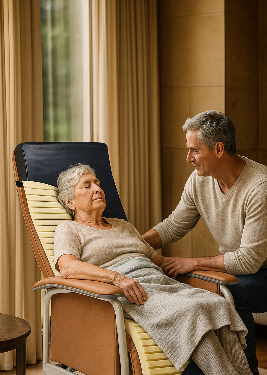 Geo-Wave Specialty Recliner Seat Cushion