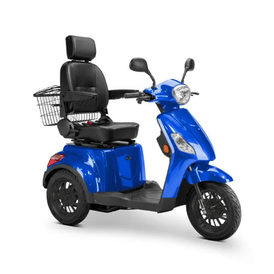 3 Wheel Electric Mobility Scooter with 15 Mph Max Speed and 400 Lbs Capacity | Bespoke Mobility Legacy