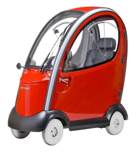 Ultra Deluxe Mobility Scooter, 4-Season, Removable Doors, Windshield Wipers, 7 MPH speed, 350-lb. Capacity, Free White Glove Delivery, FLAGSHIP by SHOPRIDER