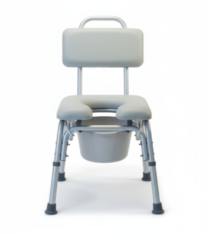 Deluxe Padded Commode Bath Seat