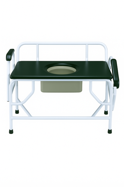 Super Heavy Duty, Extra Large Drop Arm Commode