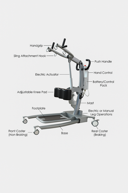 PrimeCare Sit-to-Stand Patient Lift