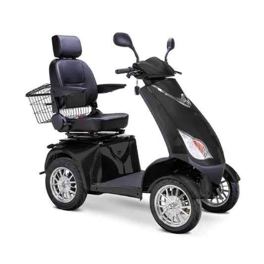 Electric Mobility Scooter with 4 Wheels and 500 Lbs Capacity - Bespoke Mobility Platinum