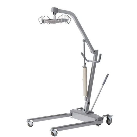 Manual Hydraulic Patient Lift with 360 Swivel Hanger Bar and Adjustable Base By Costcare
