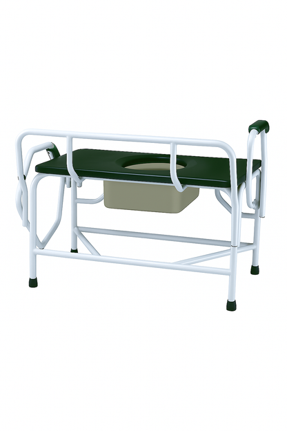 Super Heavy Duty, Extra Large Drop Arm Commode