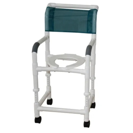 Lumex PVC Shower Chair Commode