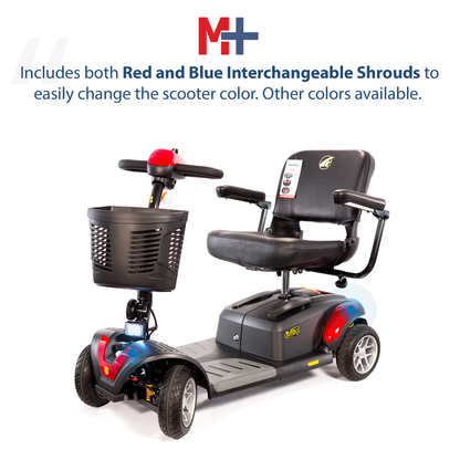 Buzzaround EX HD 4-Wheel Travel Scooter