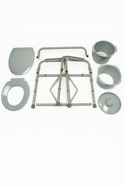 Bariatric Steel Folding Commode
