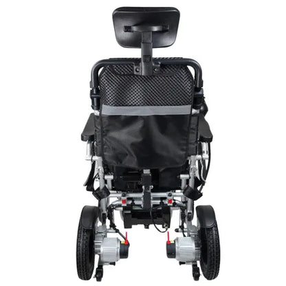 Eroute Automatic Folding Electric Wheelchair with 300 lbs. Capacity and 18 in. Wide Seat