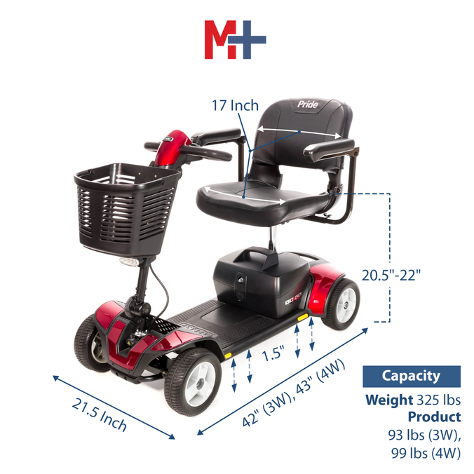 Go-Go® Sport EZ Turn Travel Scooter