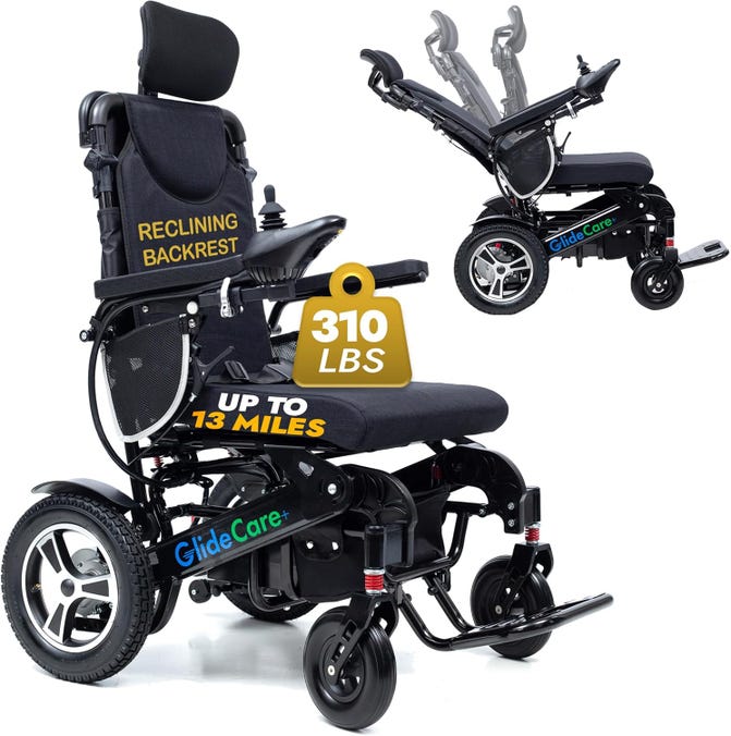 Glide Care G-6R Reclining Power Chair
