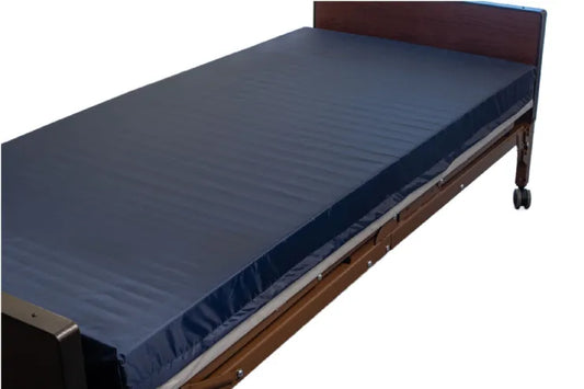 Pressure Relief Mattress for Hospital Bed | High Density Foam, Moisture-Resistant Cover, Wipe Clean
