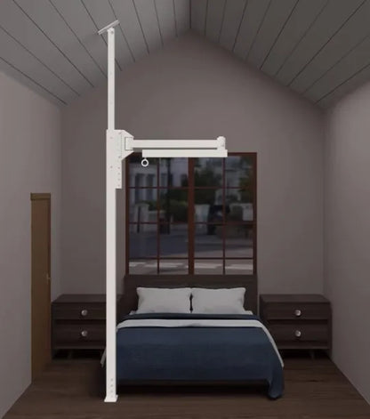 LRT Patient Transfer Lift System with Full Rotation | Fits 9 ft. to 13.5 ft. Ceilings