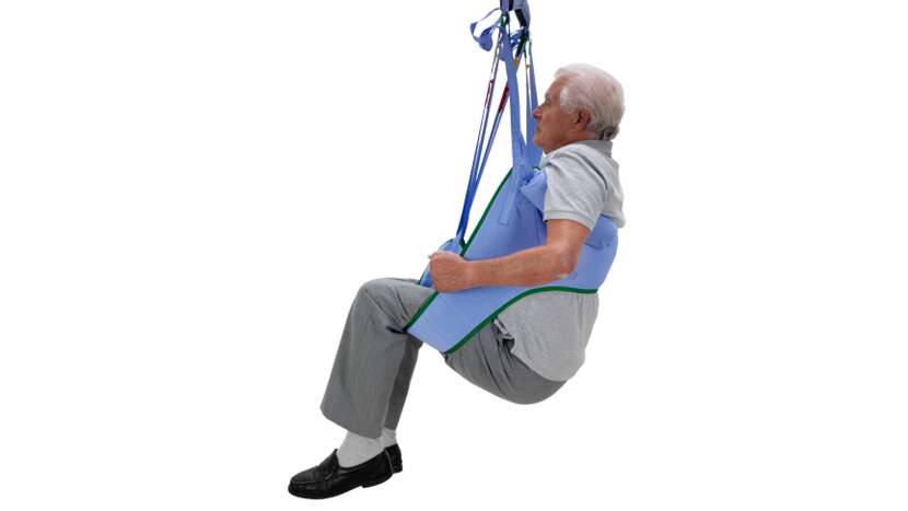 ArjoHuntleigh Loop Toilet Sling - Padded Legs, Without Head Support