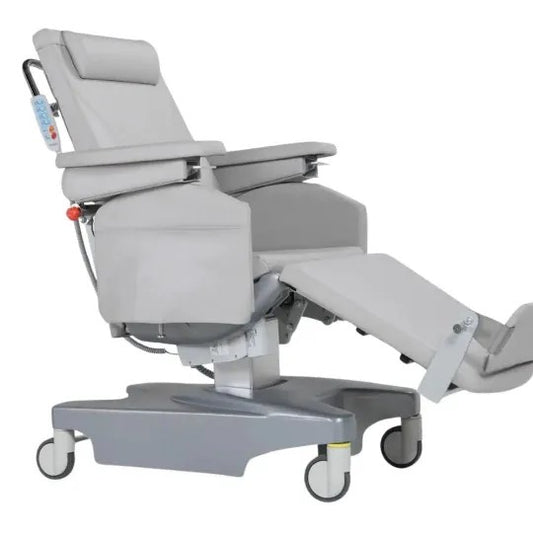 Dialysis Chair - Reclining Power Exam Chair with Hand Control | NitroCare Vitalis