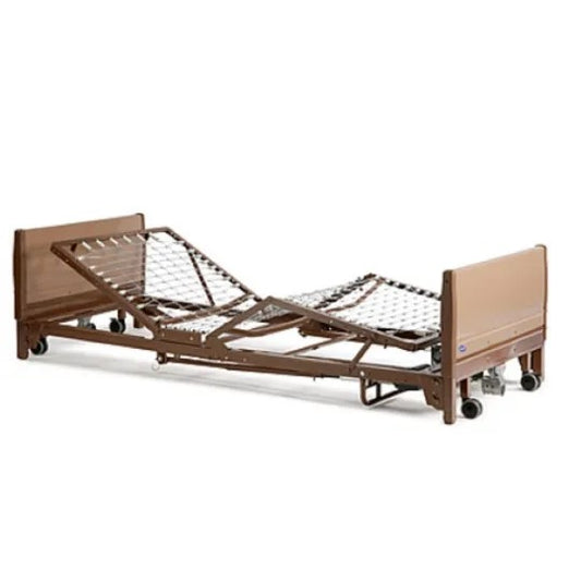 Invacare Full Electric Hospital Bed for Homecare with 3 Sections Motors