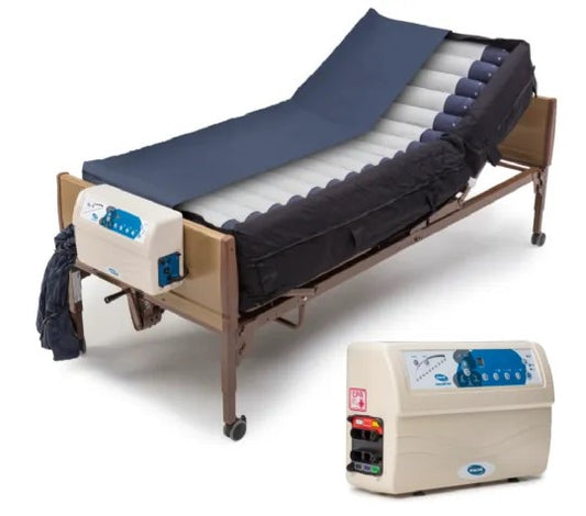 Invacare microAIR MA900 Lateral Rotation True Low Air Loss Mattress with Pump