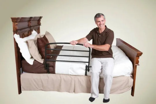 Wide Safety Folding Side Bed Rail from Stander