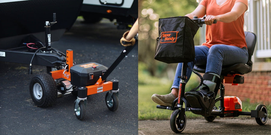 Brand image of Cargo Trailer for Electric Scooters from SuperHandy - 155 lbs. Capacity