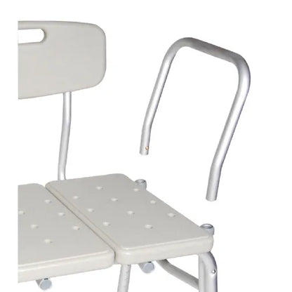Drive Medical Tub Transfer Bench for Bathtub with Backrest and Arm Support for Transfer - 400 Weight Capacity