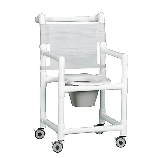 Slant Seat Shower Commode Chair