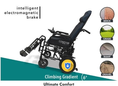 X-9 Reclining Back Electric Wheelchair