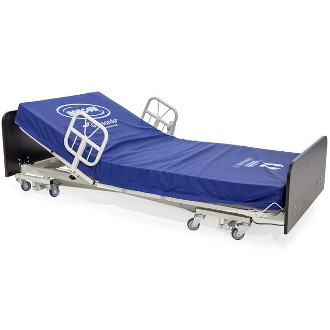 Close-up image of SafeCare LT Hi-Low Homecare Bed