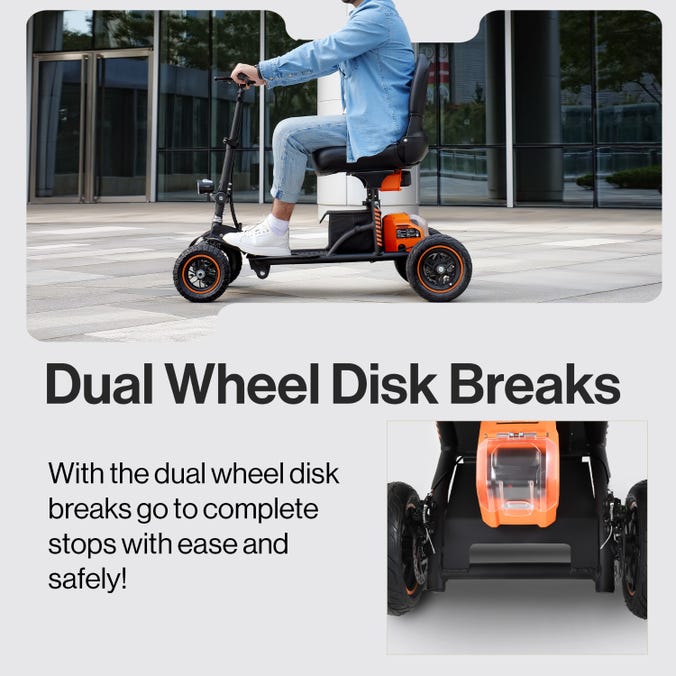 SuperHandy Passport All-Terrain Scooter