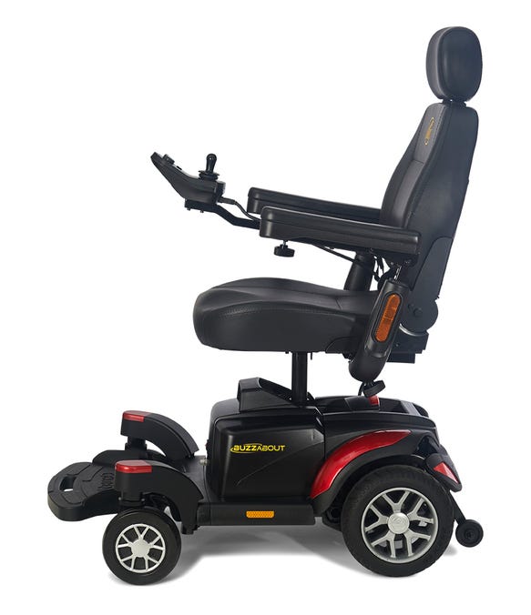 BuzzAbout Portable Full-Size Power Chair