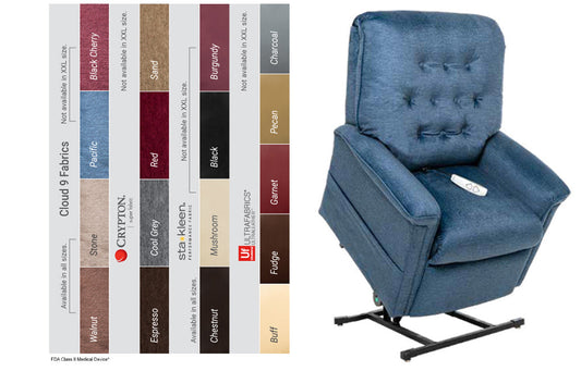 Pride LC-358XL Heritage Wide Lift Chair || FDA Class II Medical Device