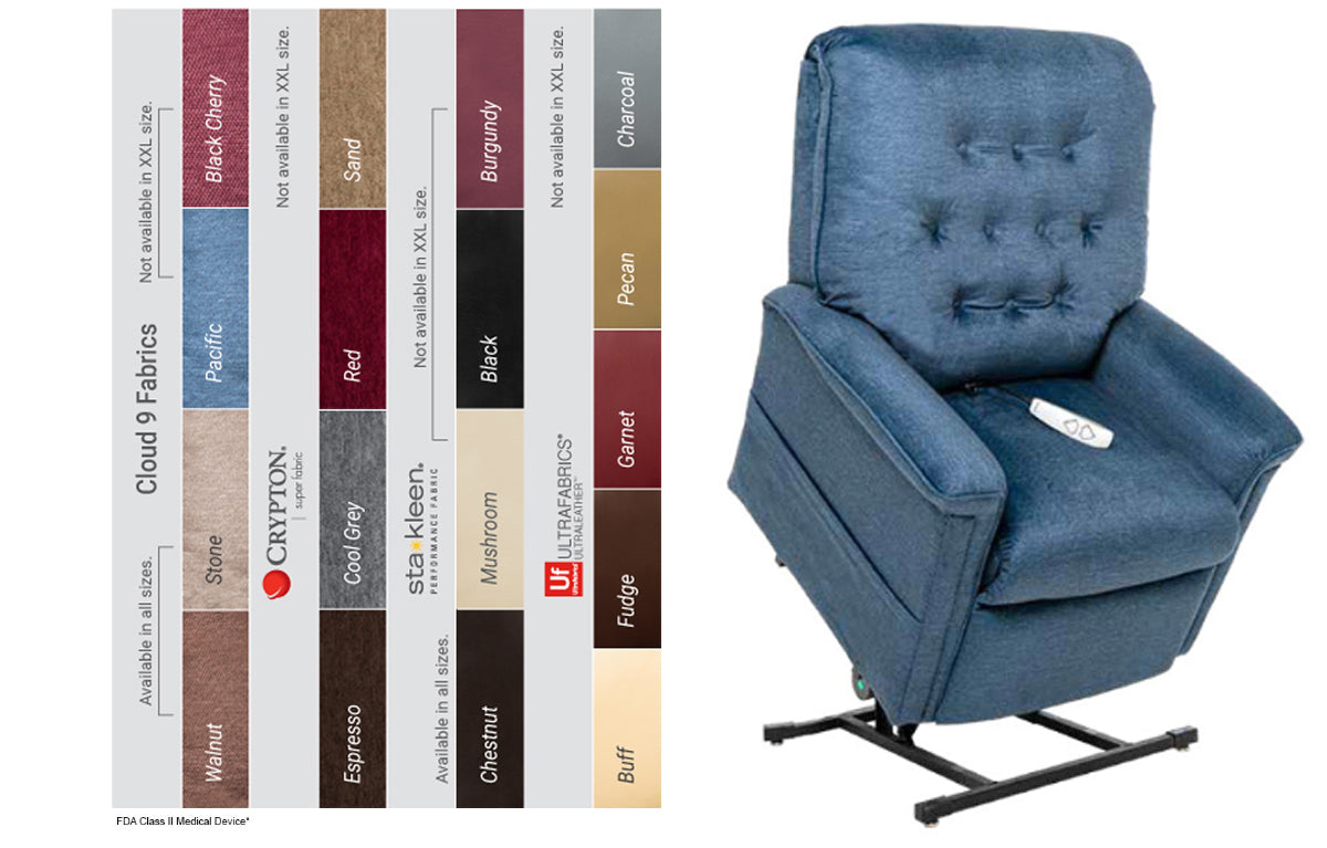 Pride LC-358XXL Heritage Extra Wide Lift Chair || FDA Class II Medical Device