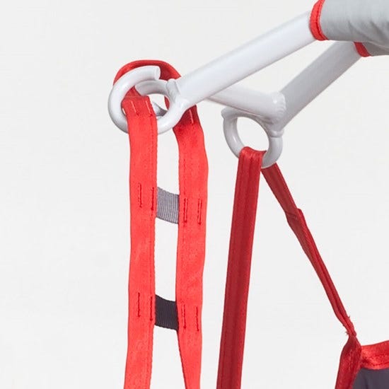 Close-up image of Molift RgoSling Toilet HighBack