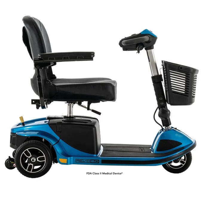 Revo 2.0 Full Size 3-Wheel Travel Scooter